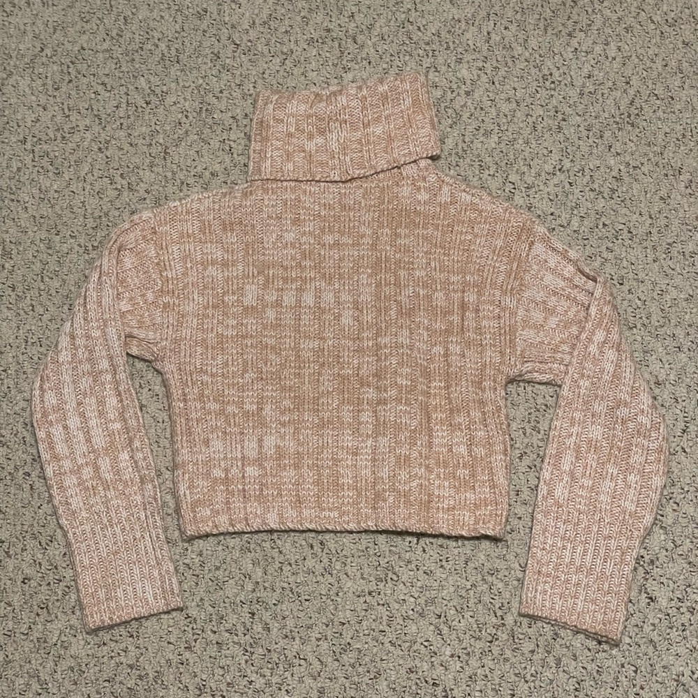 Urban Outfitters Tan Cowl Neck Sweater
